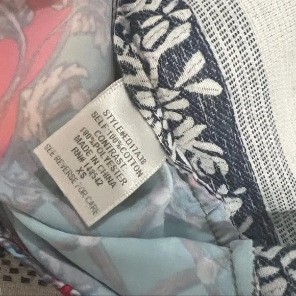 Anthropologie Aratta Silent Journey Top with amazing detail EUC - Picture 4 of 9